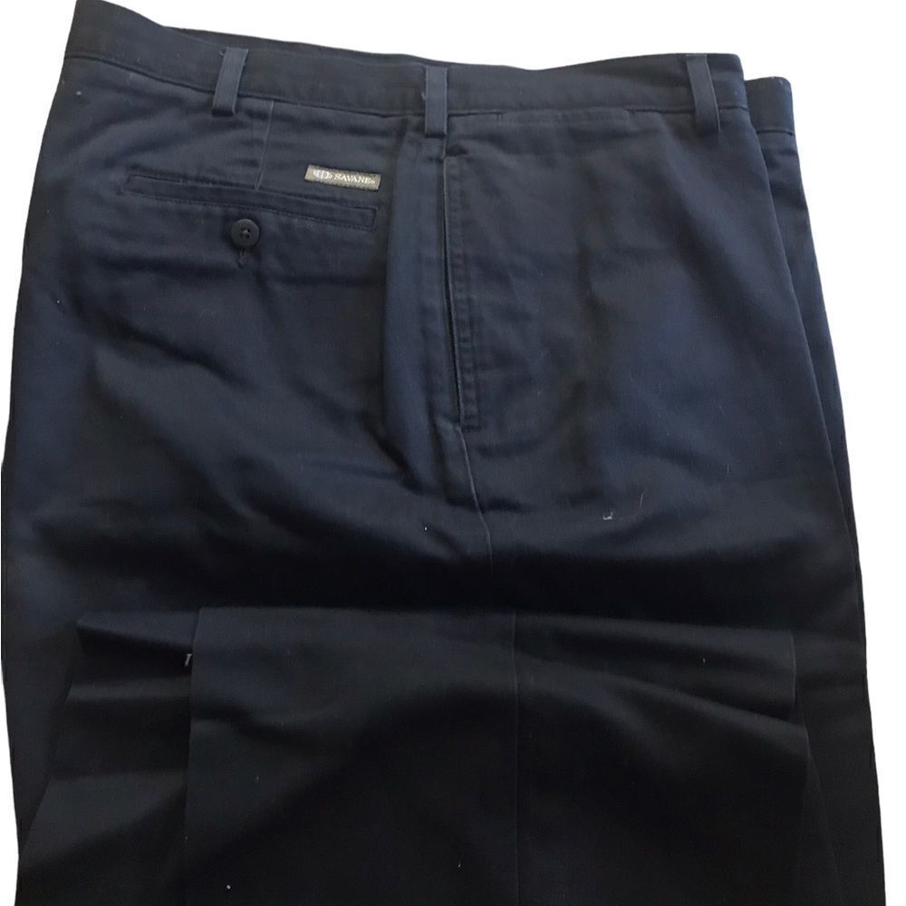 Savane size 38 x 31 dress pants excellent condition flat front no cuffs